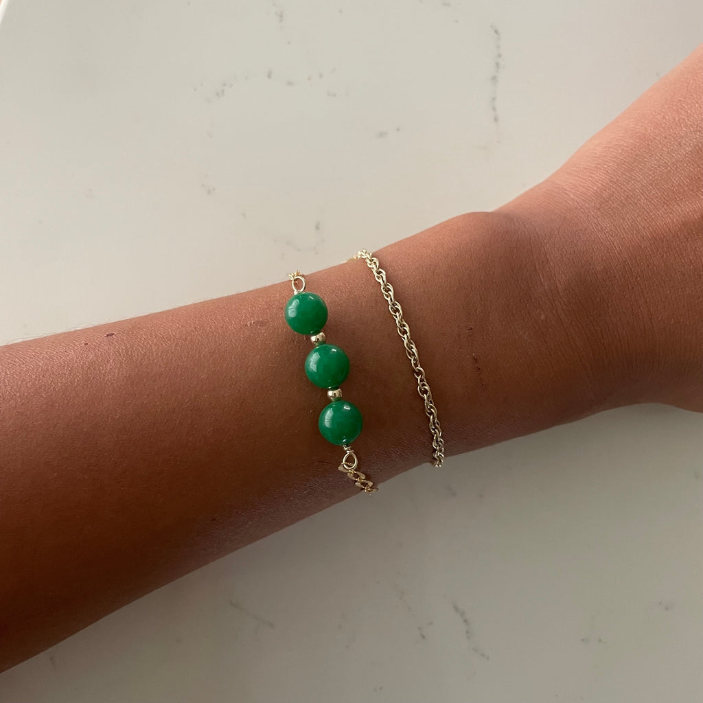 JADE GEMSTONE BRACELET