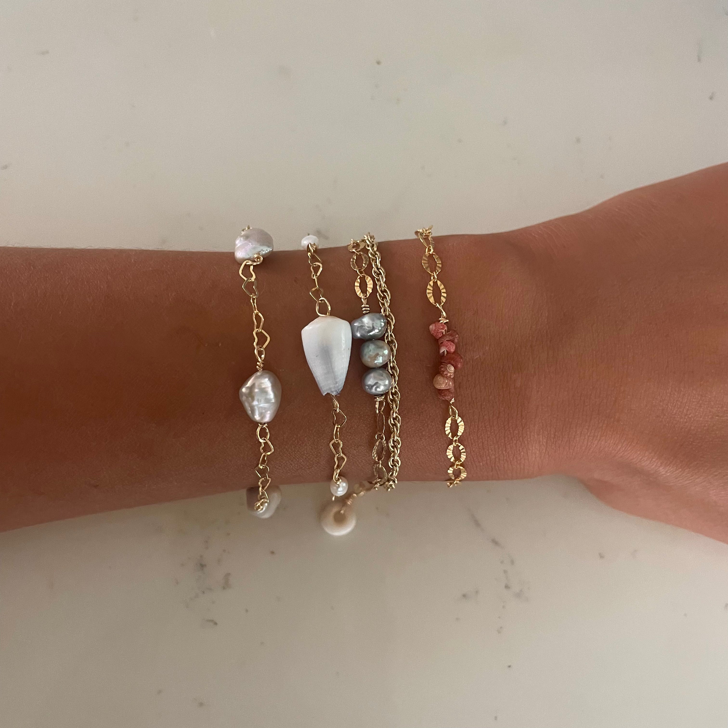 CONE SHELL PRINCESS BRACELET