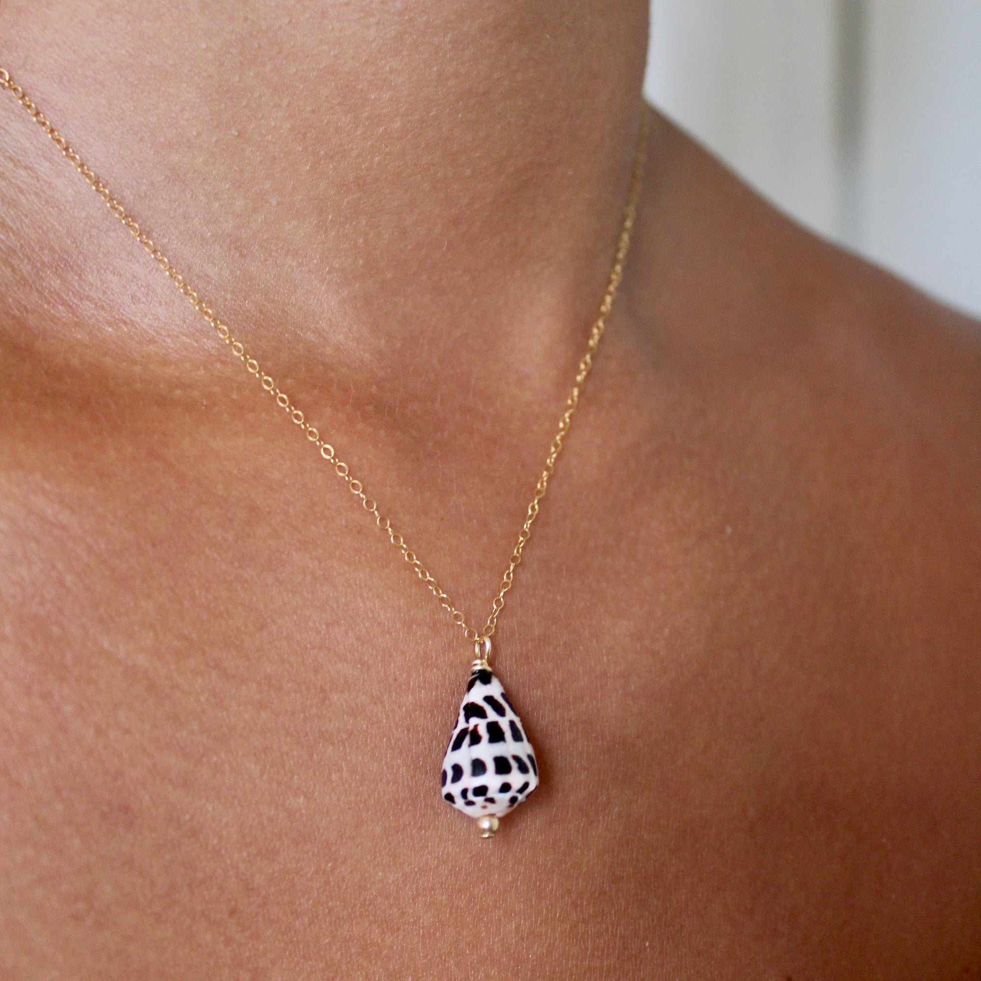 HEBREW CONE SHELL NECKLACE