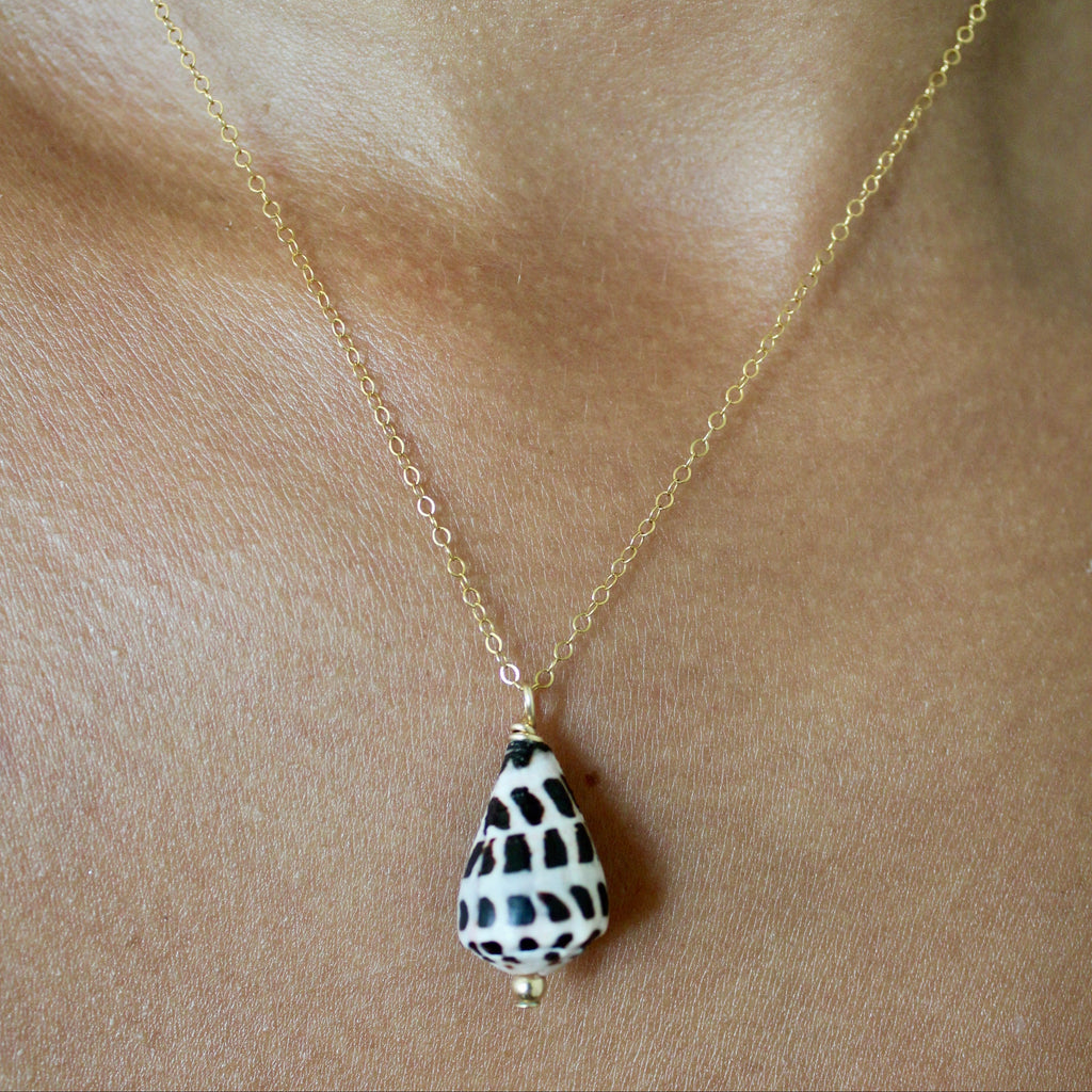 HEBREW CONE SHELL NECKLACE