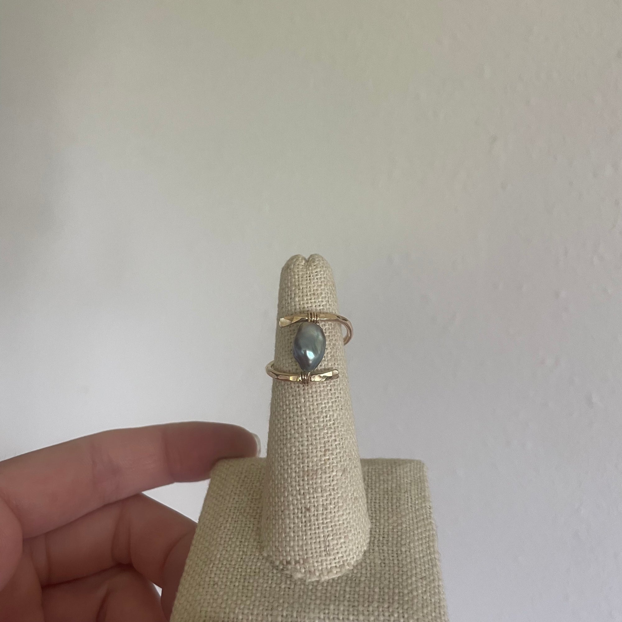 KESHI PEARL RING
