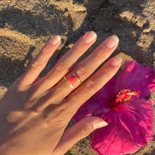 Load image into Gallery viewer, PINK PIKAKE WRAP RING
