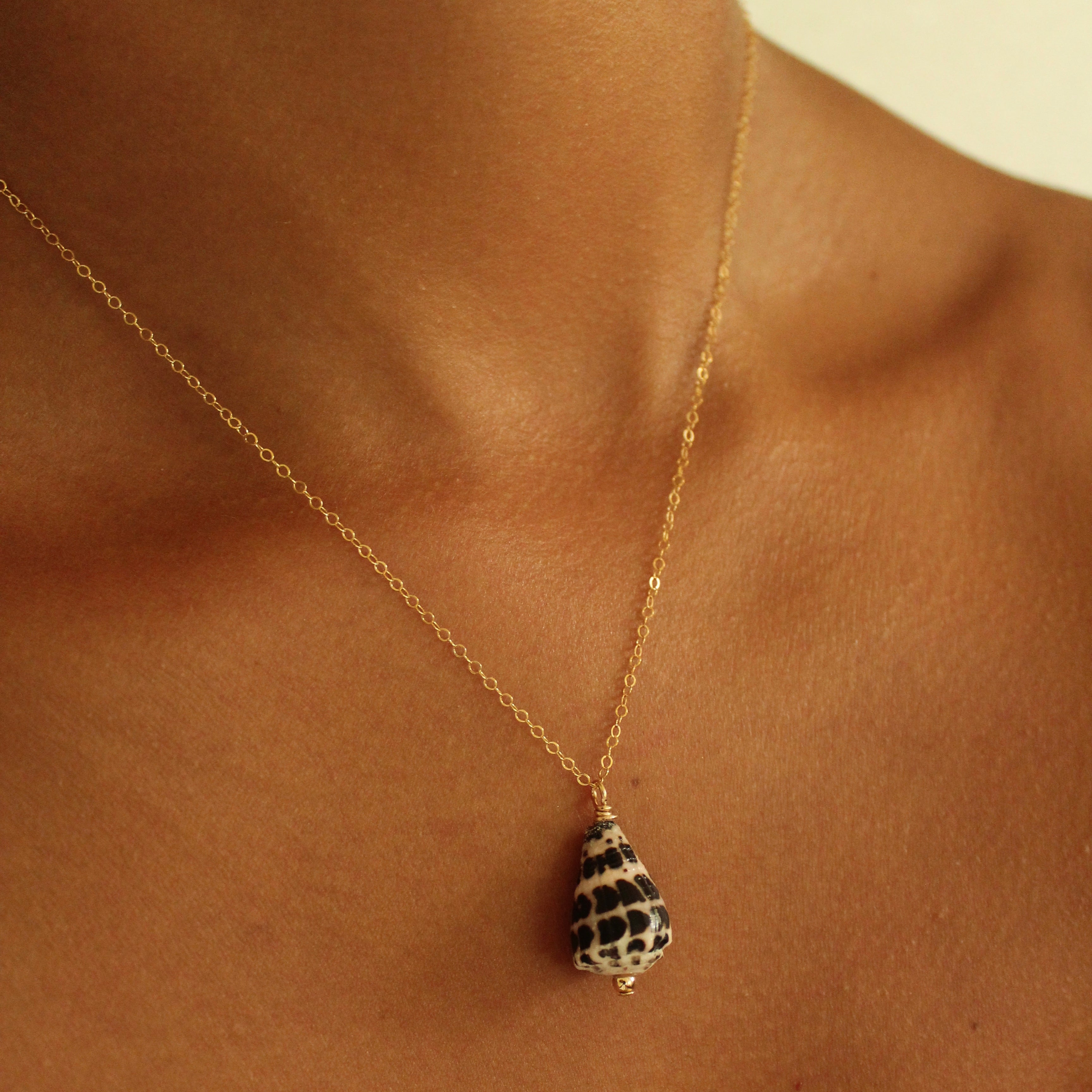 HEBREW CONE SHELL NECKLACE