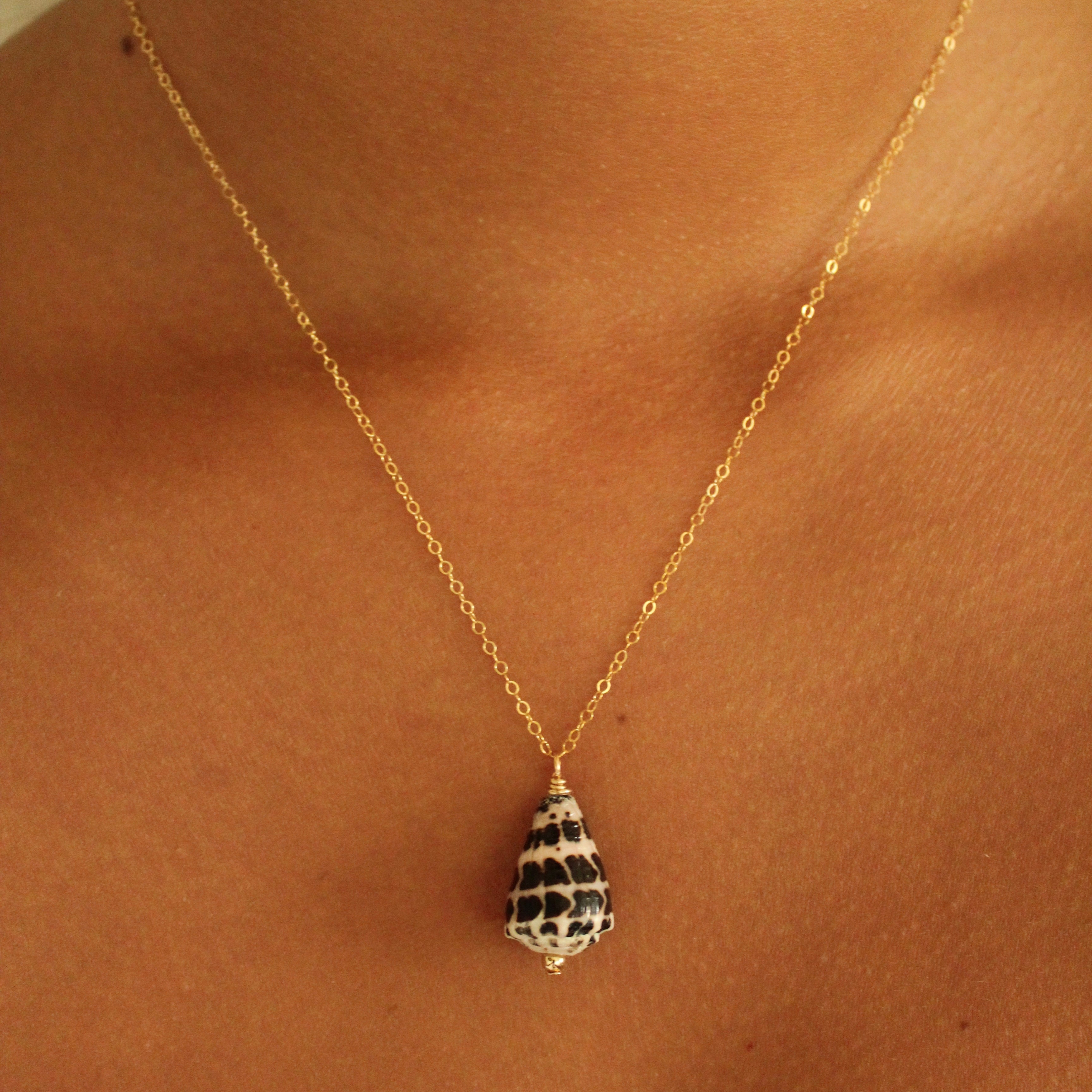 HEBREW CONE SHELL NECKLACE