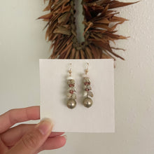 Load image into Gallery viewer, KAHELELANI MOMI SHELL EARRINGS
