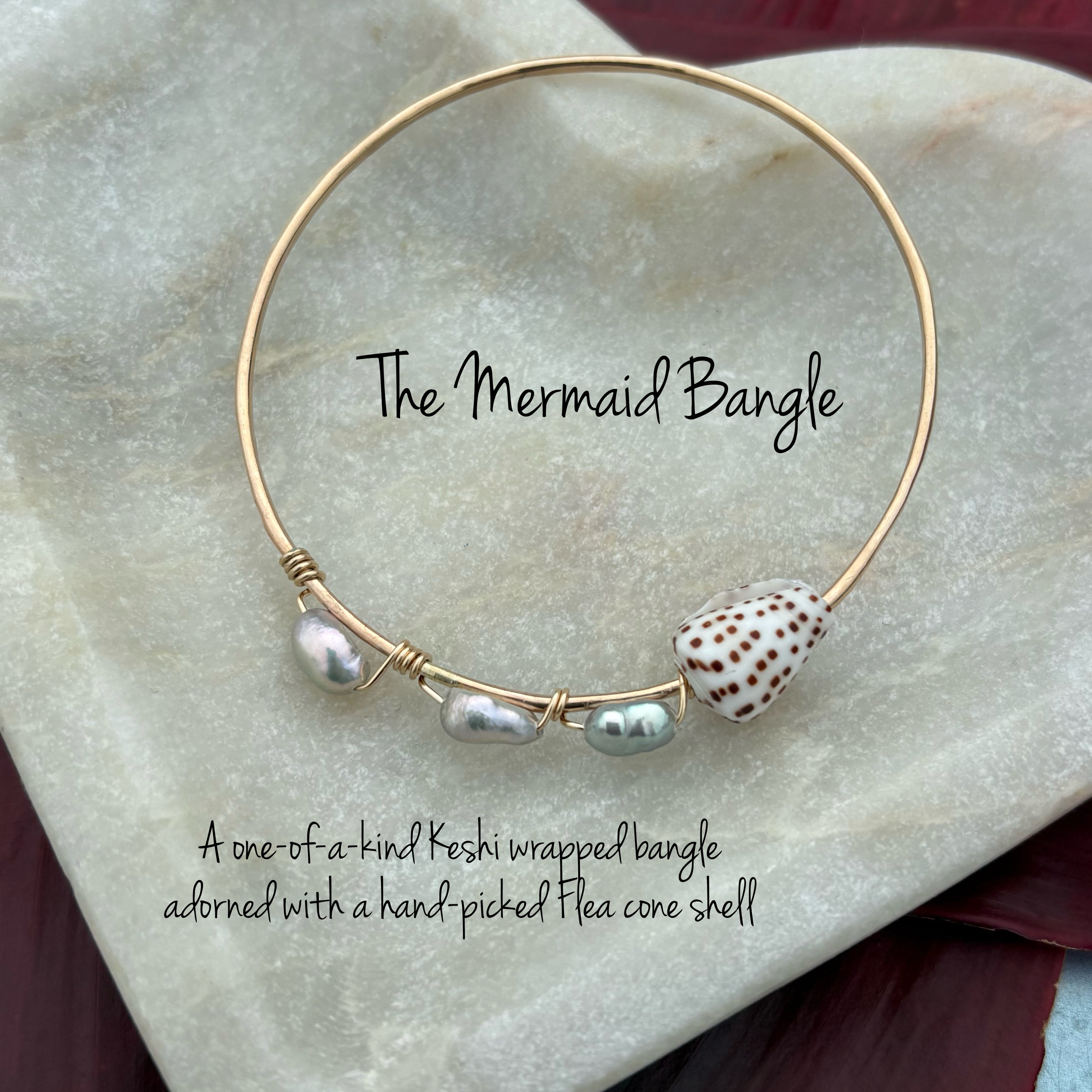 MERMAID BANGLE SIZE 7.25